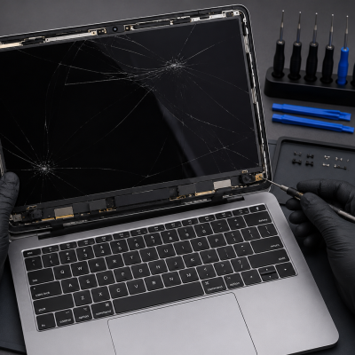 Service Layar MacBook